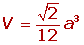 Volumen del tetraedro